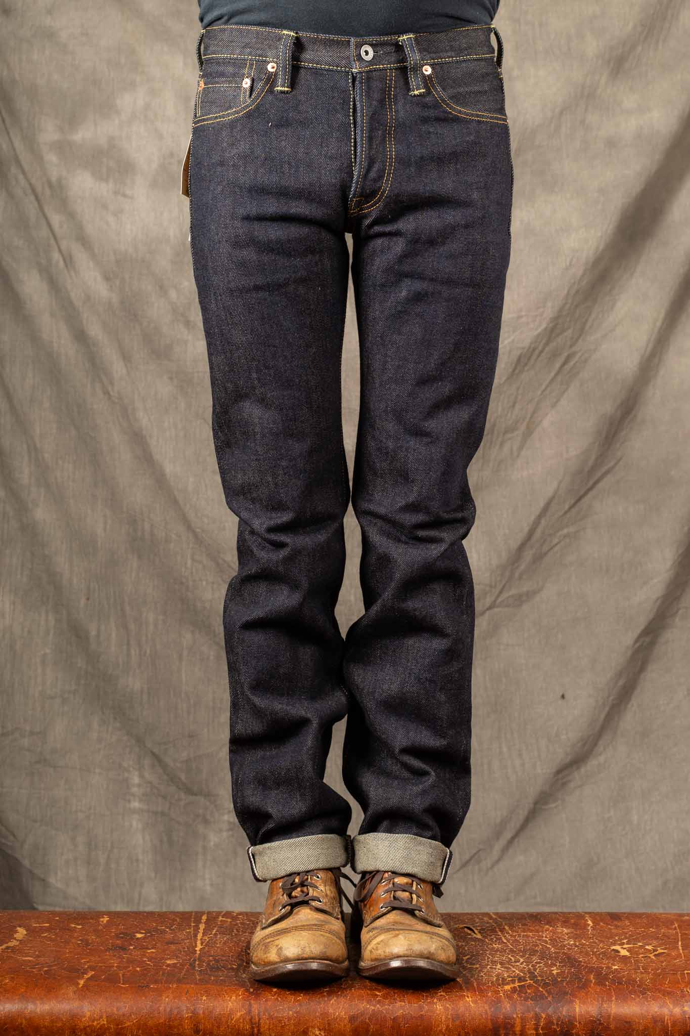 Iron Heart IH-666S-21 21Oz Selvedge Slim Straight – Pinkomo