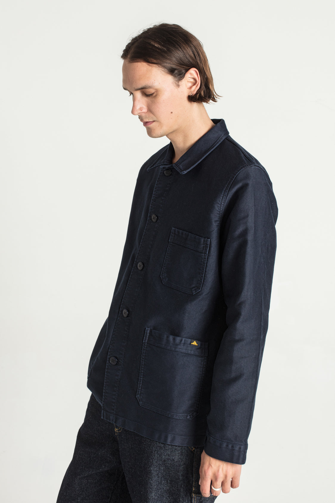 Le Mont St. Michel The Real Work Jacket Navy