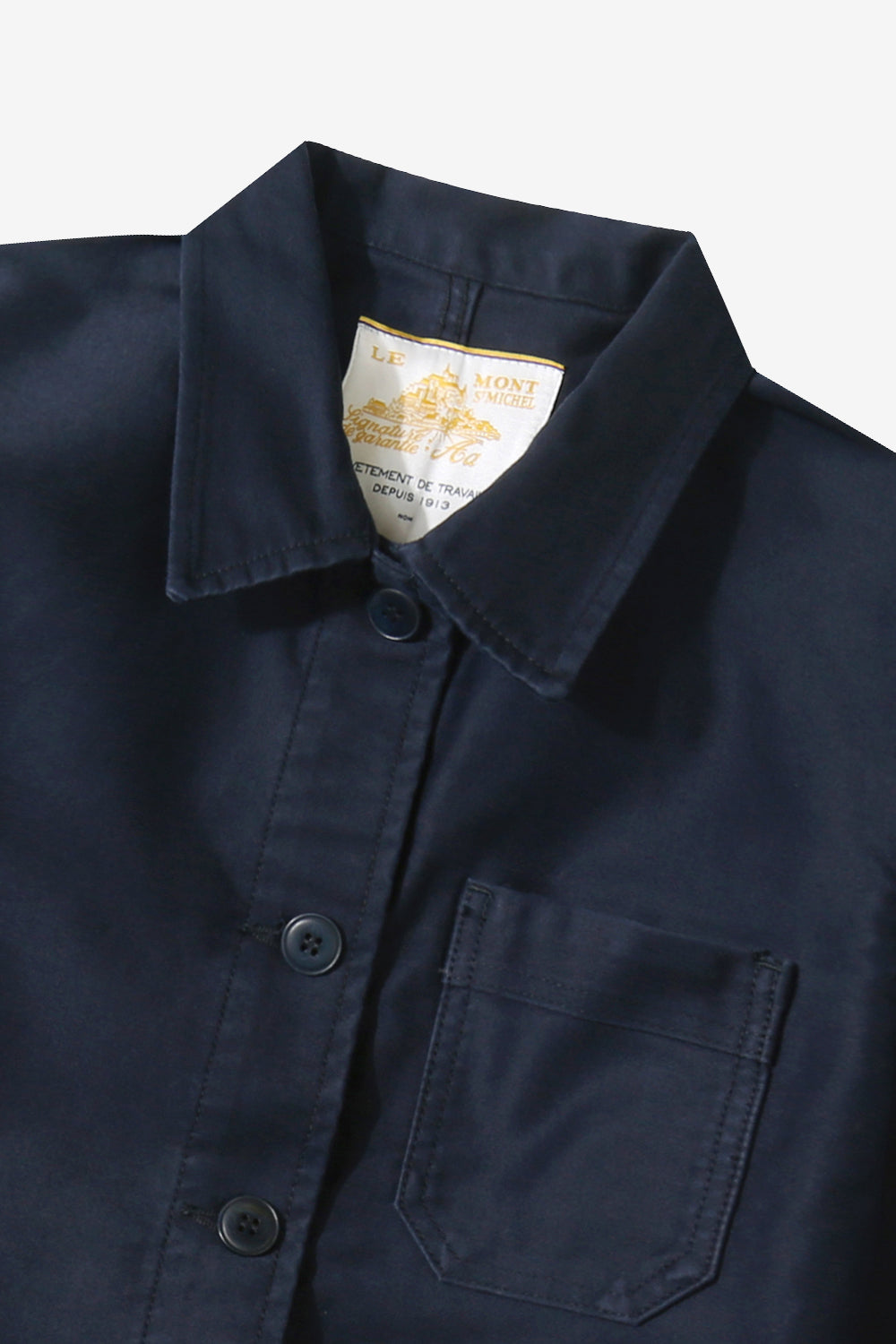 Le Mont St. Michel The Real Work Jacket Navy