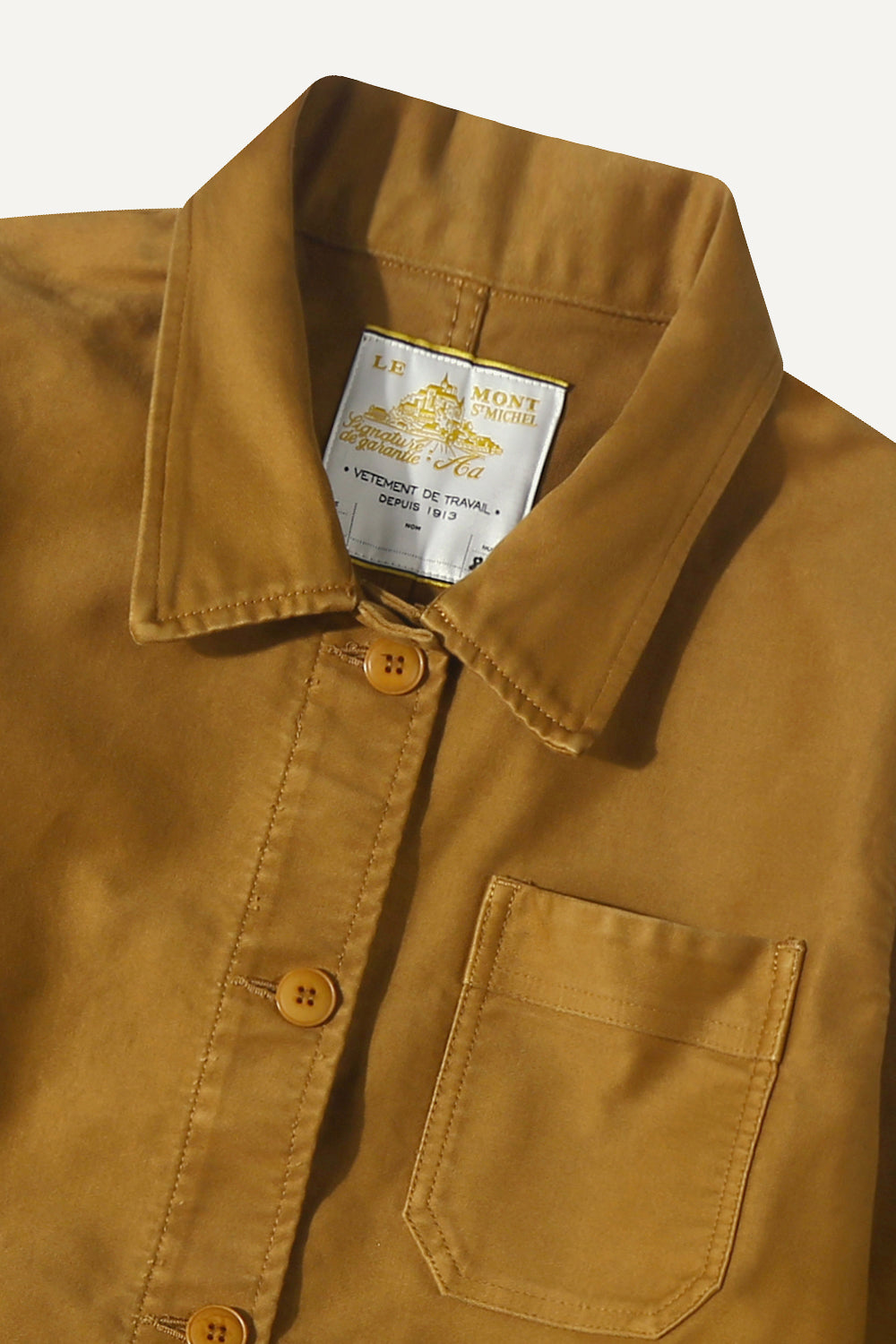 Le Mont St. Michel The Real Work Jacket Amber