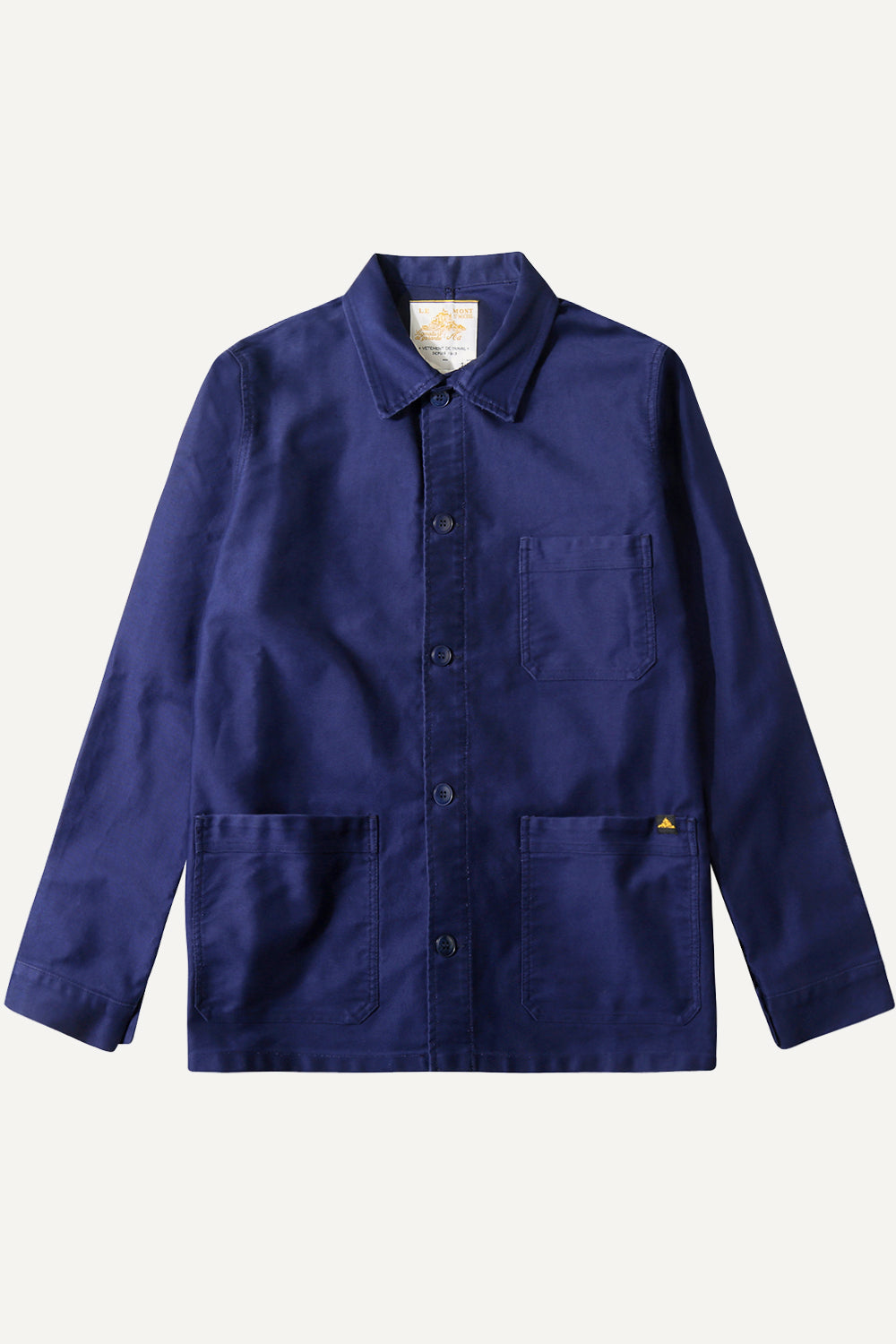 Le Mont St. Michel Womens The Real Work Jacket Blue