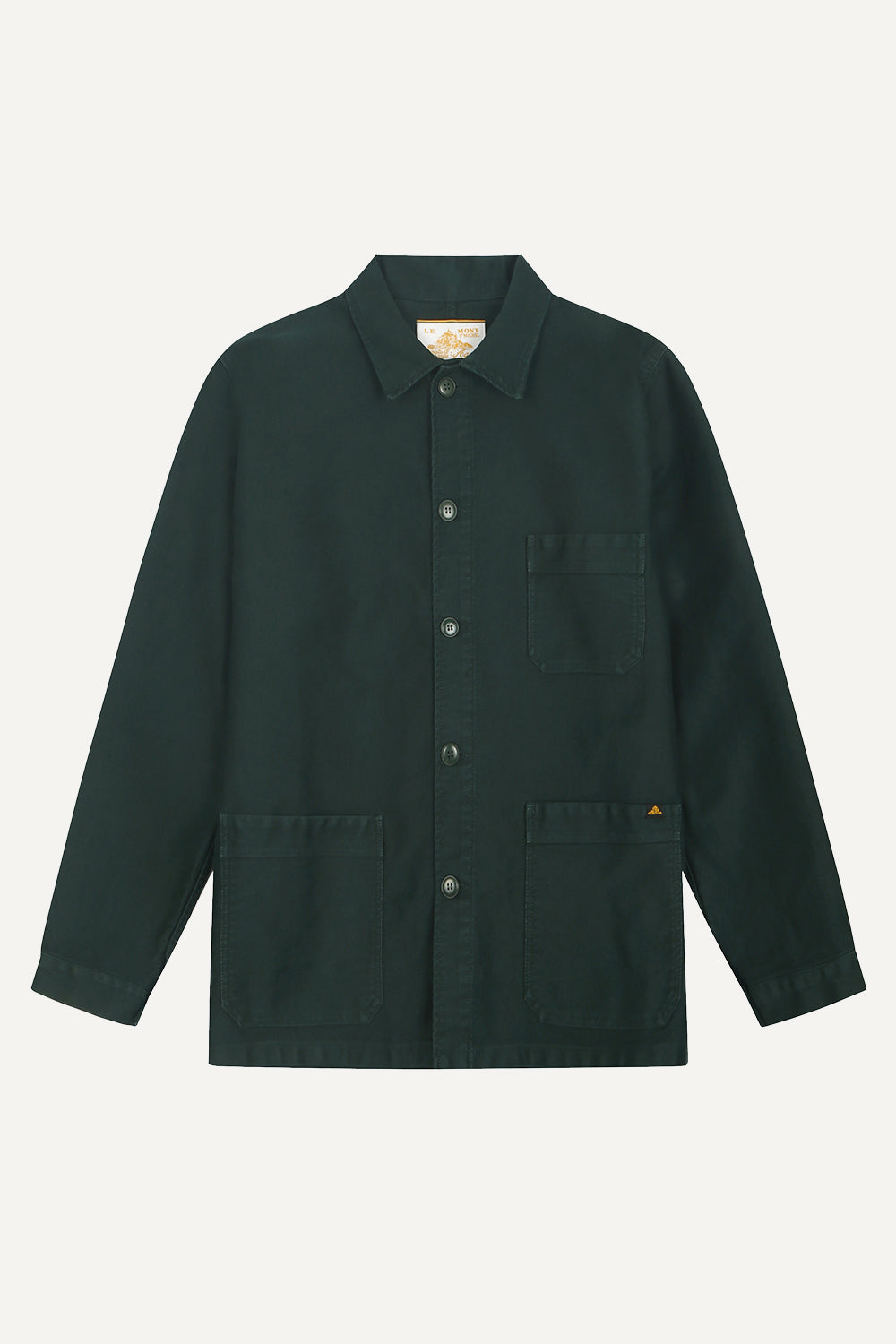 Le Mont St. Michel Womens The Real Work Jacket Forest Green