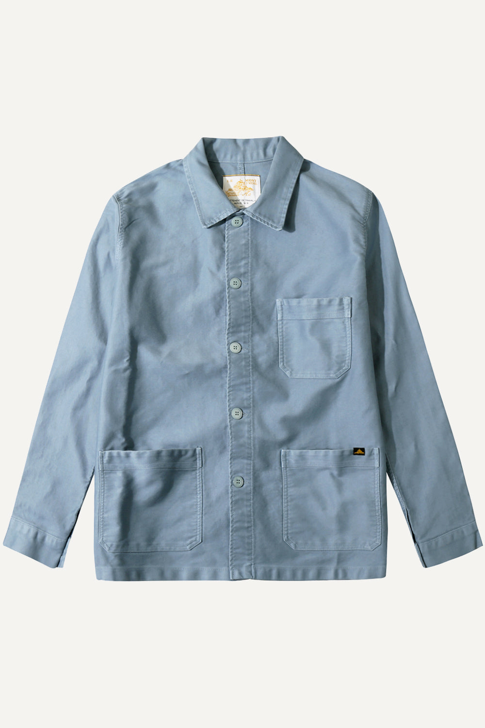 Le Mont St. Michel The Real Work Jacket Sky Blue