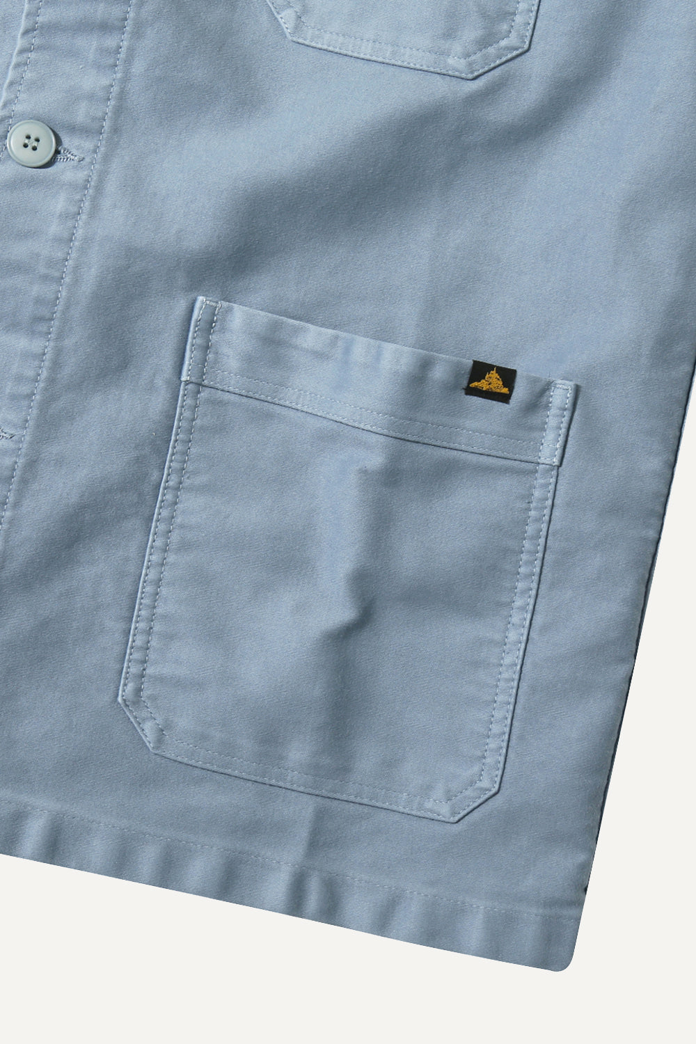 Le Mont St. Michel The Real Work Jacket Sky Blue