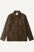 Le Mont St. Michel Womens The Real Work Jacket Brown