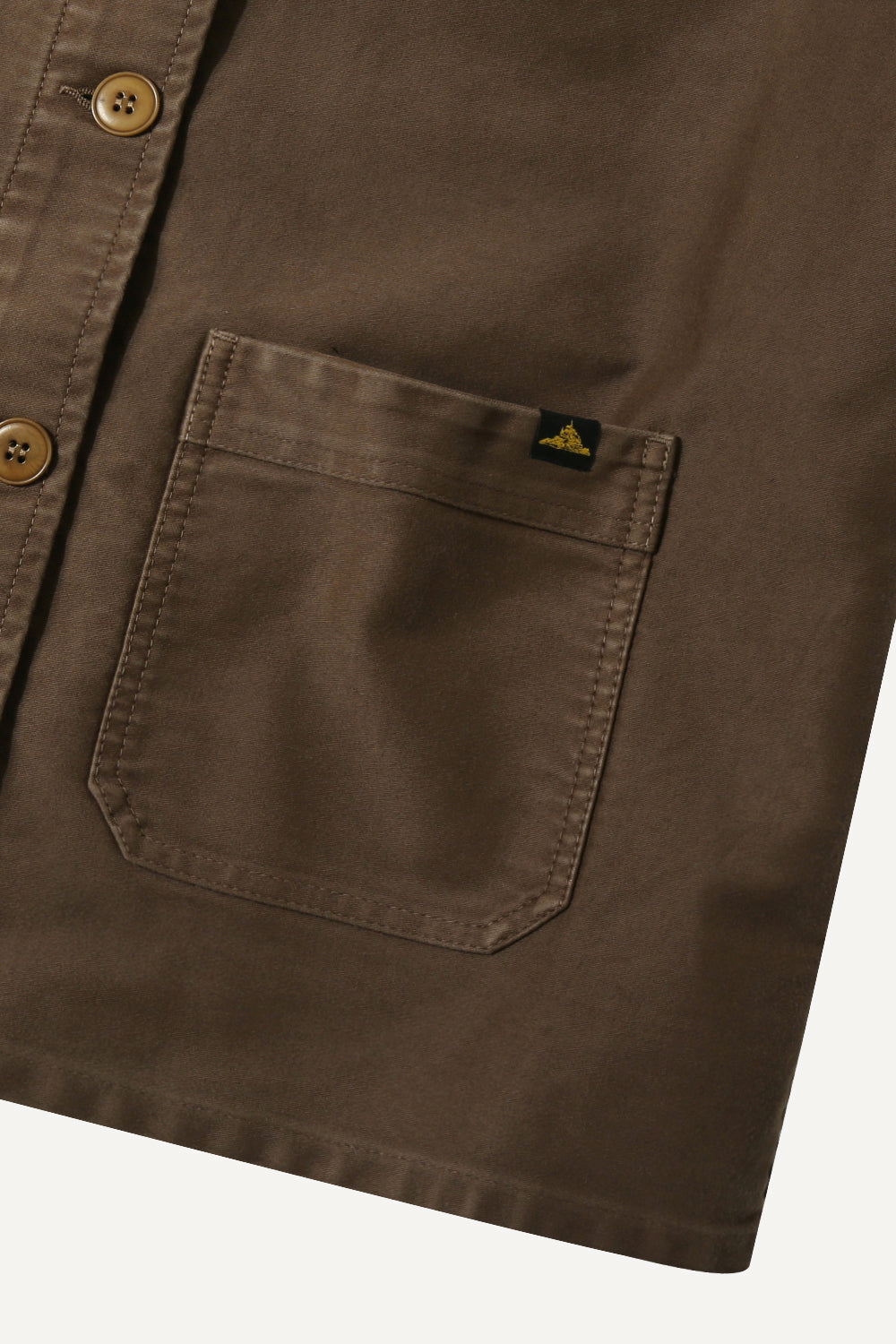 Le Mont St. Michel Womens The Real Work Jacket Brown