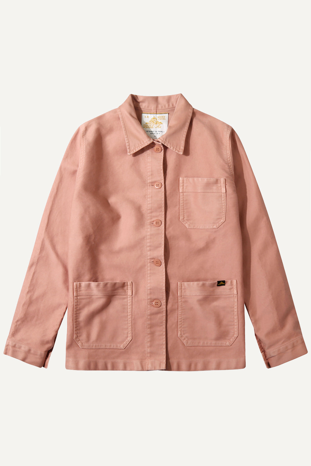 Le Mont St. Michel Womens The Real Work Jacket Ash Pink