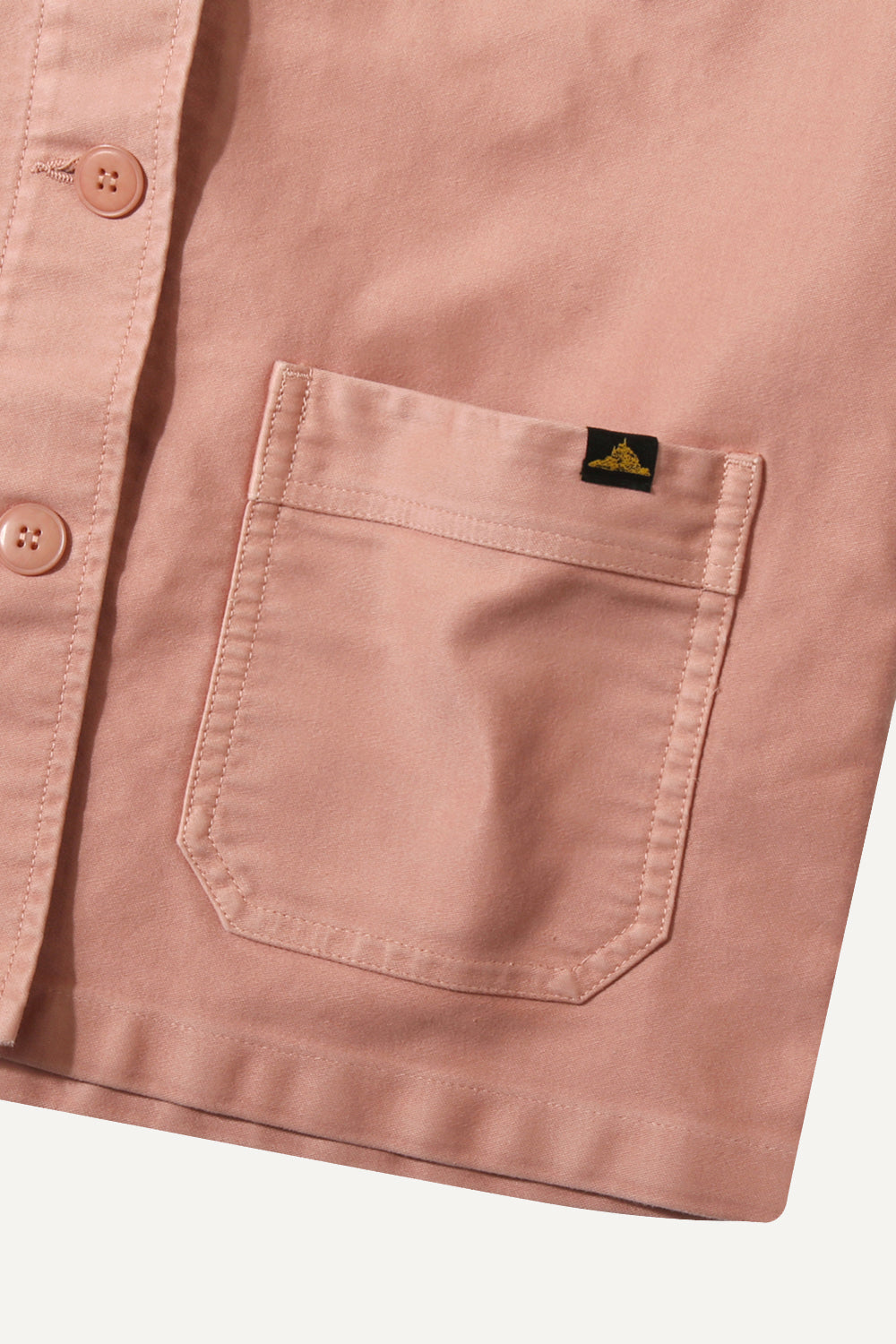 Le Mont St. Michel Womens The Real Work Jacket Ash Pink