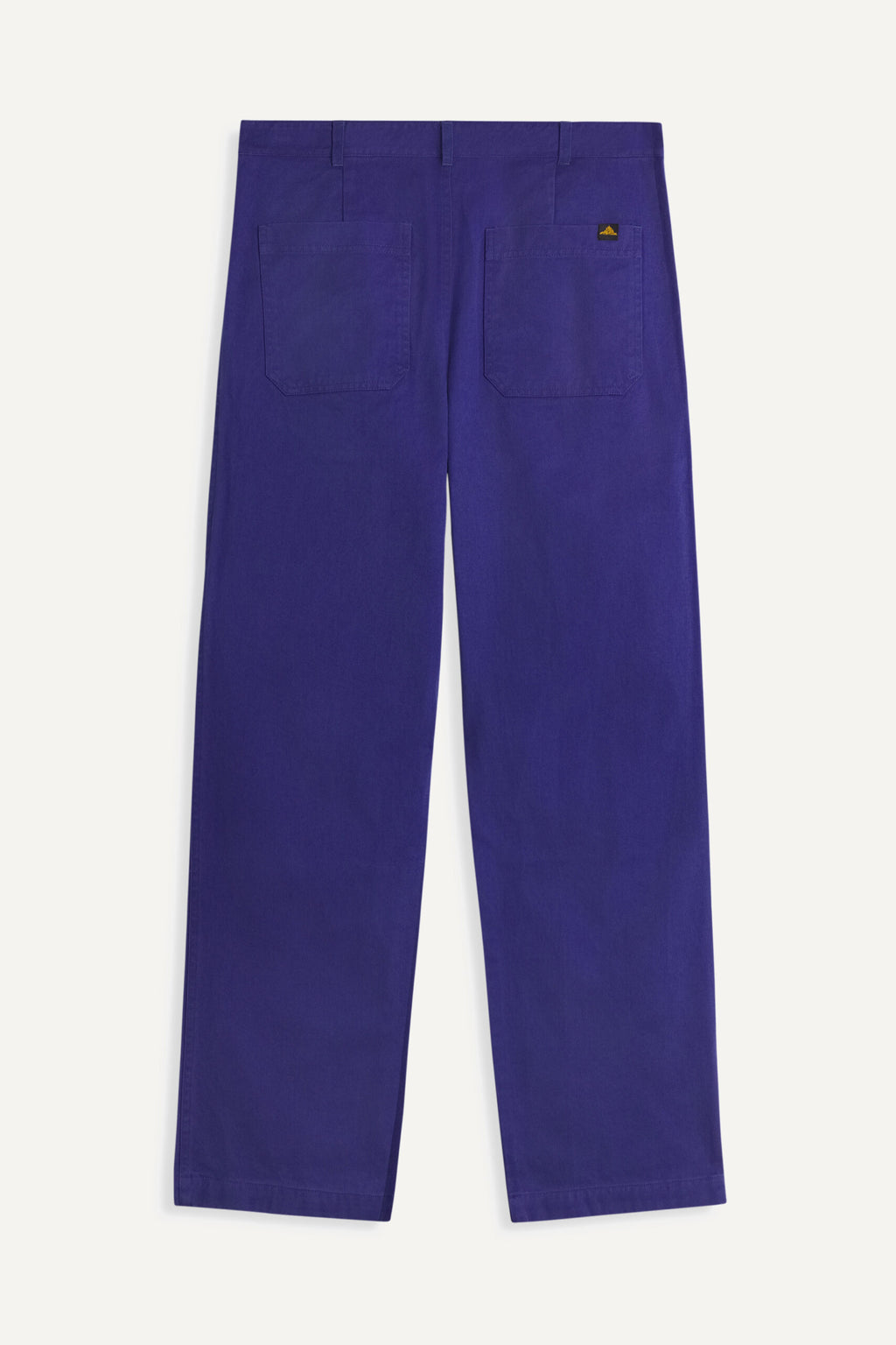Le Mont St. Michel Paul twill Serge Work Trousers Vivid Blue