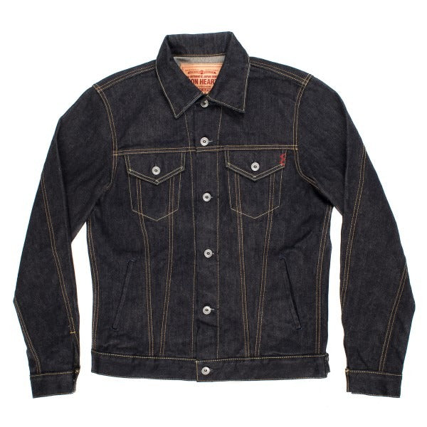 Iron Heart IH-526J-142 14oz Selvedge Denim Modified Type III Jacket - Indigo