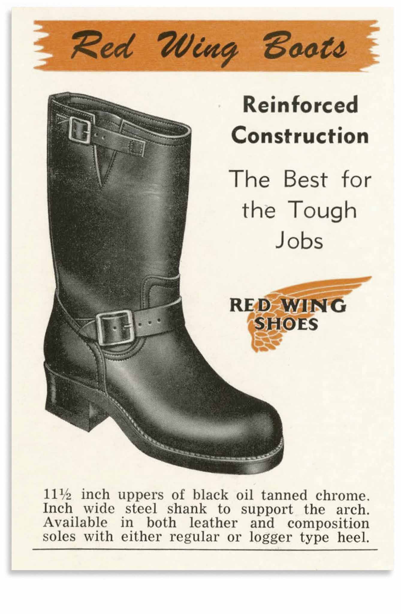 Red Wing 2966 Engineer Black Klondike