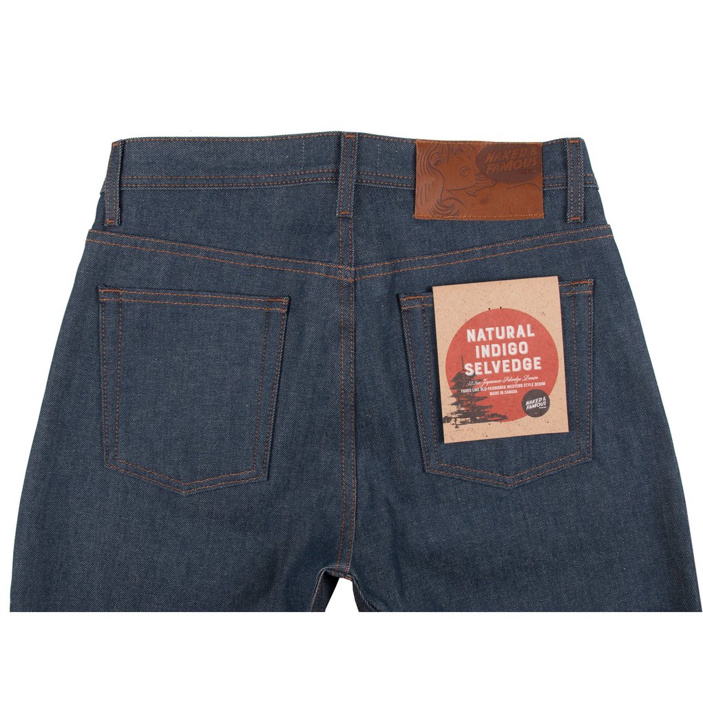 Naked and Famous Easy Guy - 12,5 Natural Indigo Selvedge