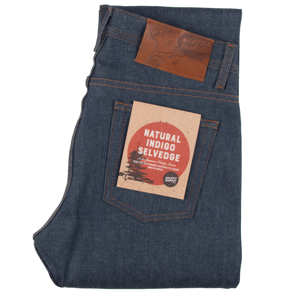 Naked and Famous Easy Guy - 12,5 Natural Indigo Selvedge