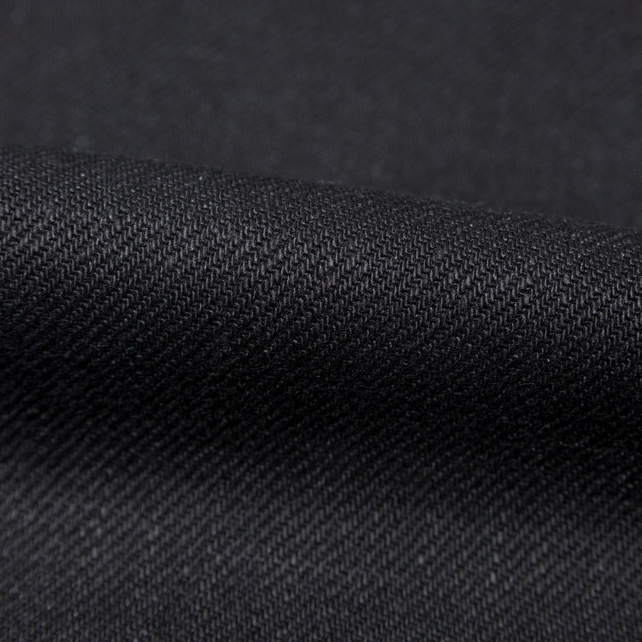 Naked and Famous Easy Guy - 13oz Solid Black Selvedge