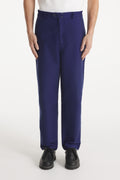 Le Mont St. Michel Perig – Wide leg work pants Blue