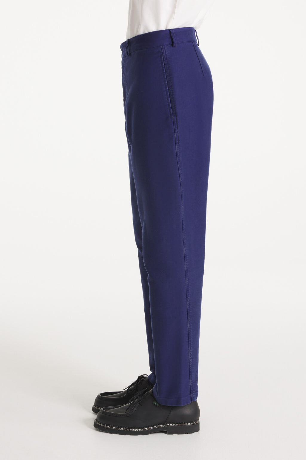 Le Mont St. Michel Perig – Wide leg work pants Blue