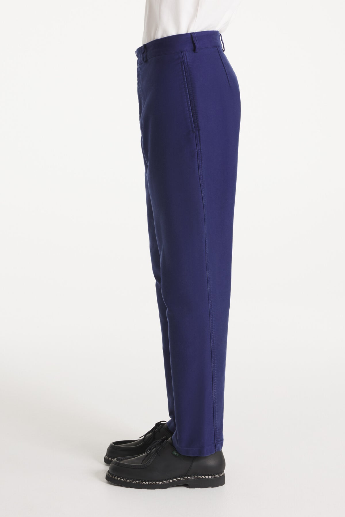 Le Mont St. Michel Perig – Wide leg work pants Blue