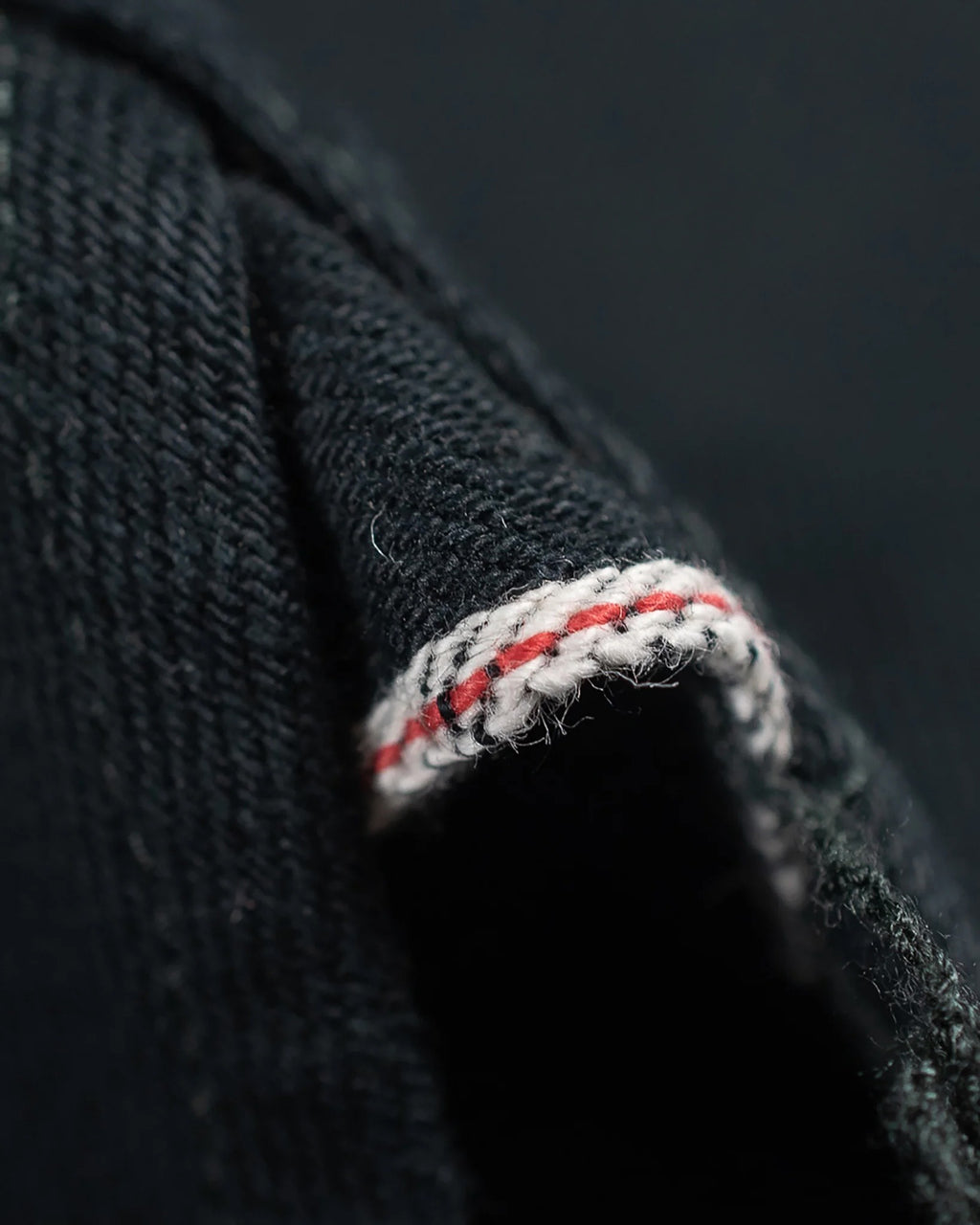 Iron Heart IHSH-218-BLK 12oz Selvedge Denim Western Shirt "The Johnny Cash III" - Black