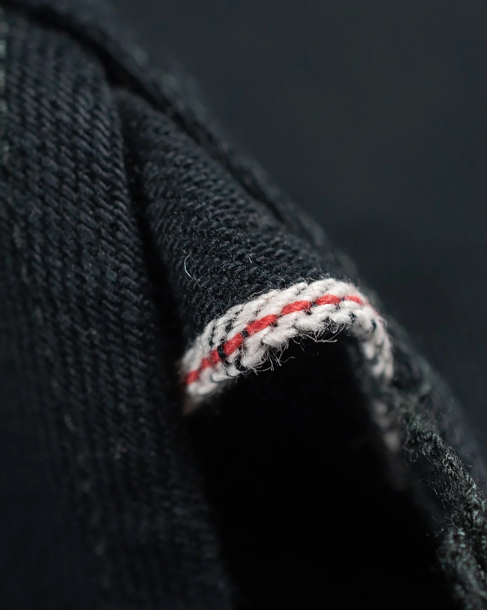 Iron Heart IHSH-218-BLK 12oz Selvedge Denim Western Shirt "The Johnny Cash III" - Black