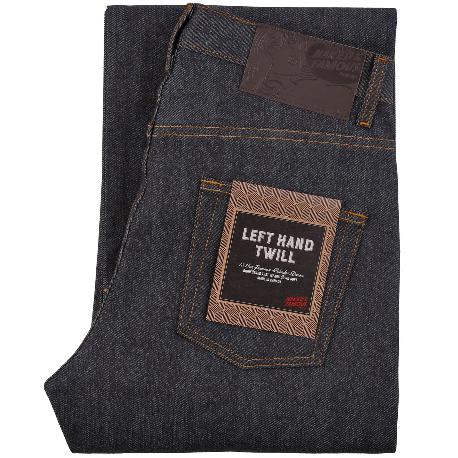 Naked and Famous Strong Guy 13.75oz Left Hand Twill Selvedge