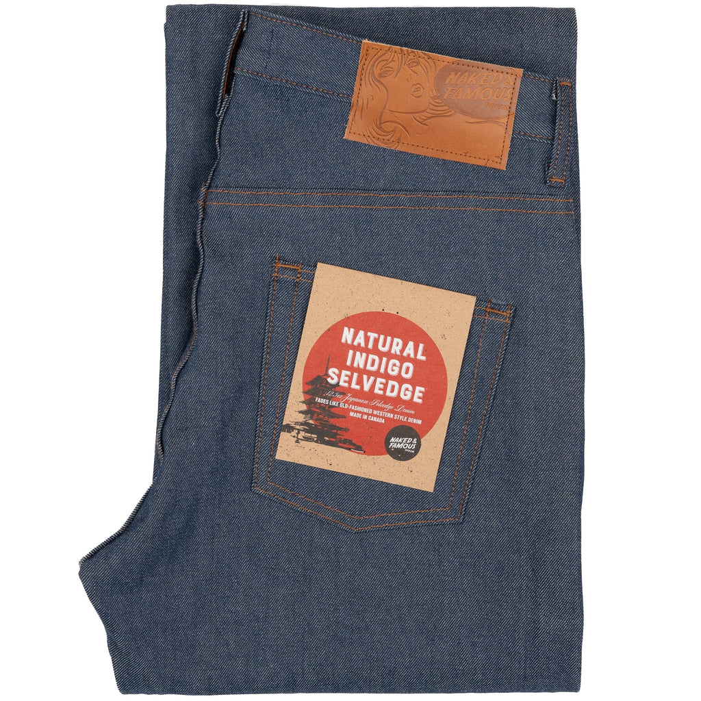 Naked and Famous Strong Guy - 12,5 Natural Indigo Selvedge