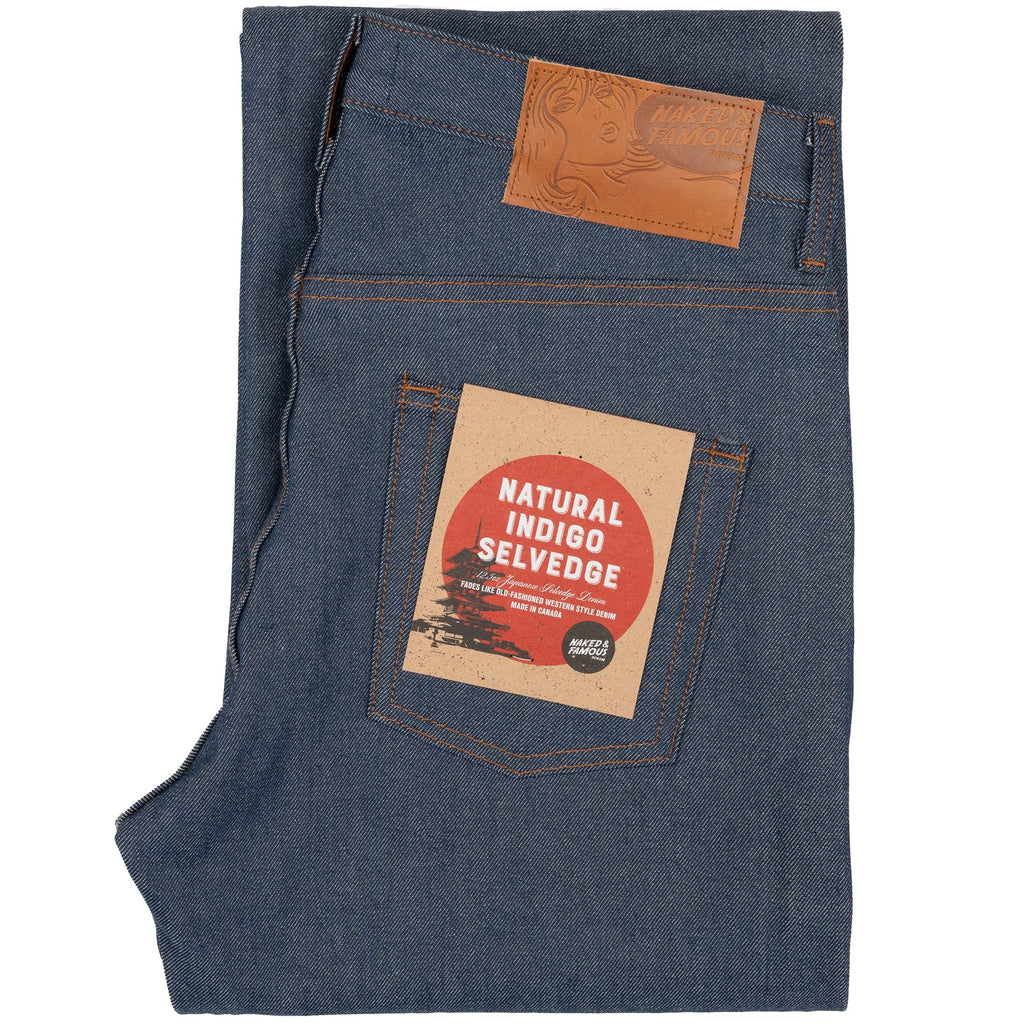 Naked and Famous Strong Guy - 12,5 Natural Indigo Selvedge
