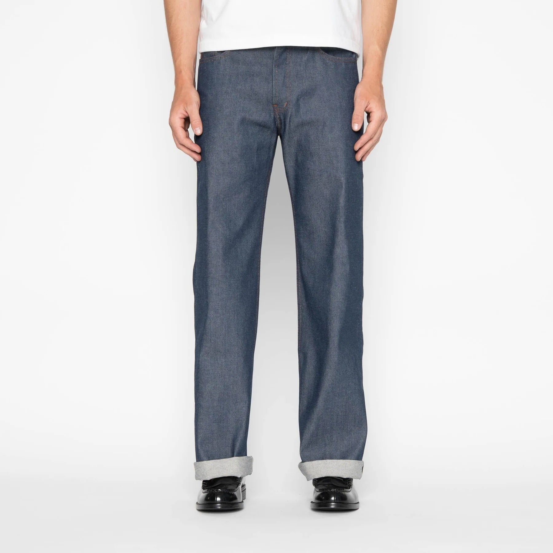 Naked and Famous Strong Guy - 12,5 Natural Indigo Selvedge
