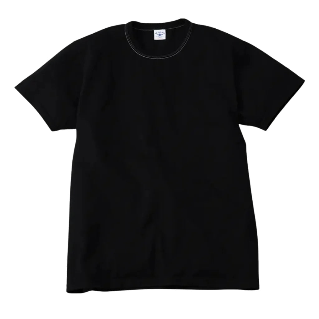 THE FLAT HEAD - FN-THC-066SP Map T-Shirt – Black