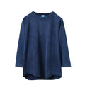 GOOD ON -Raglan  Baseball Tee - Indigo LS