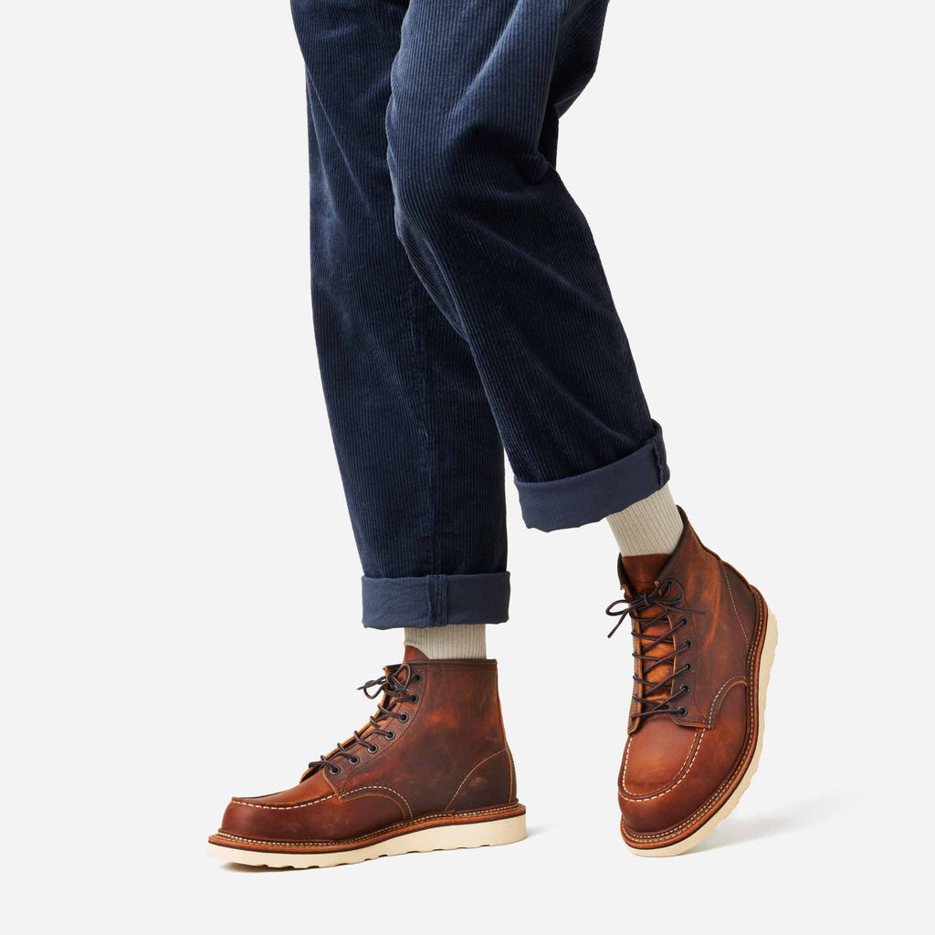 Red Wing 1907 6" Moc Toe Copper Rough and Tough
