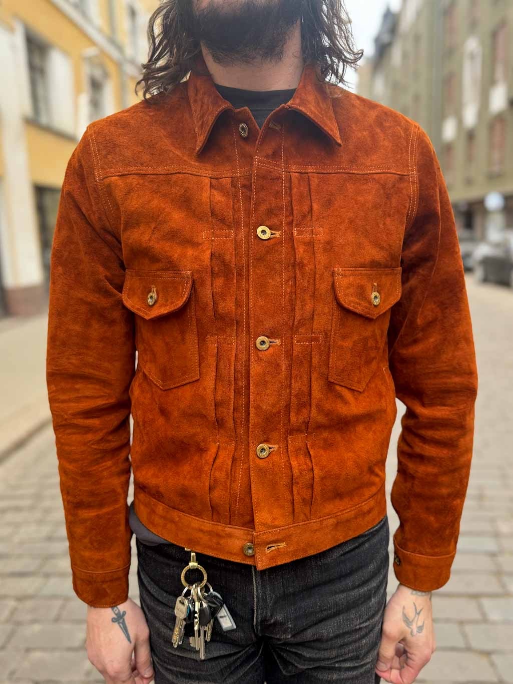 Double Helix Gold Digger Suede P Brown