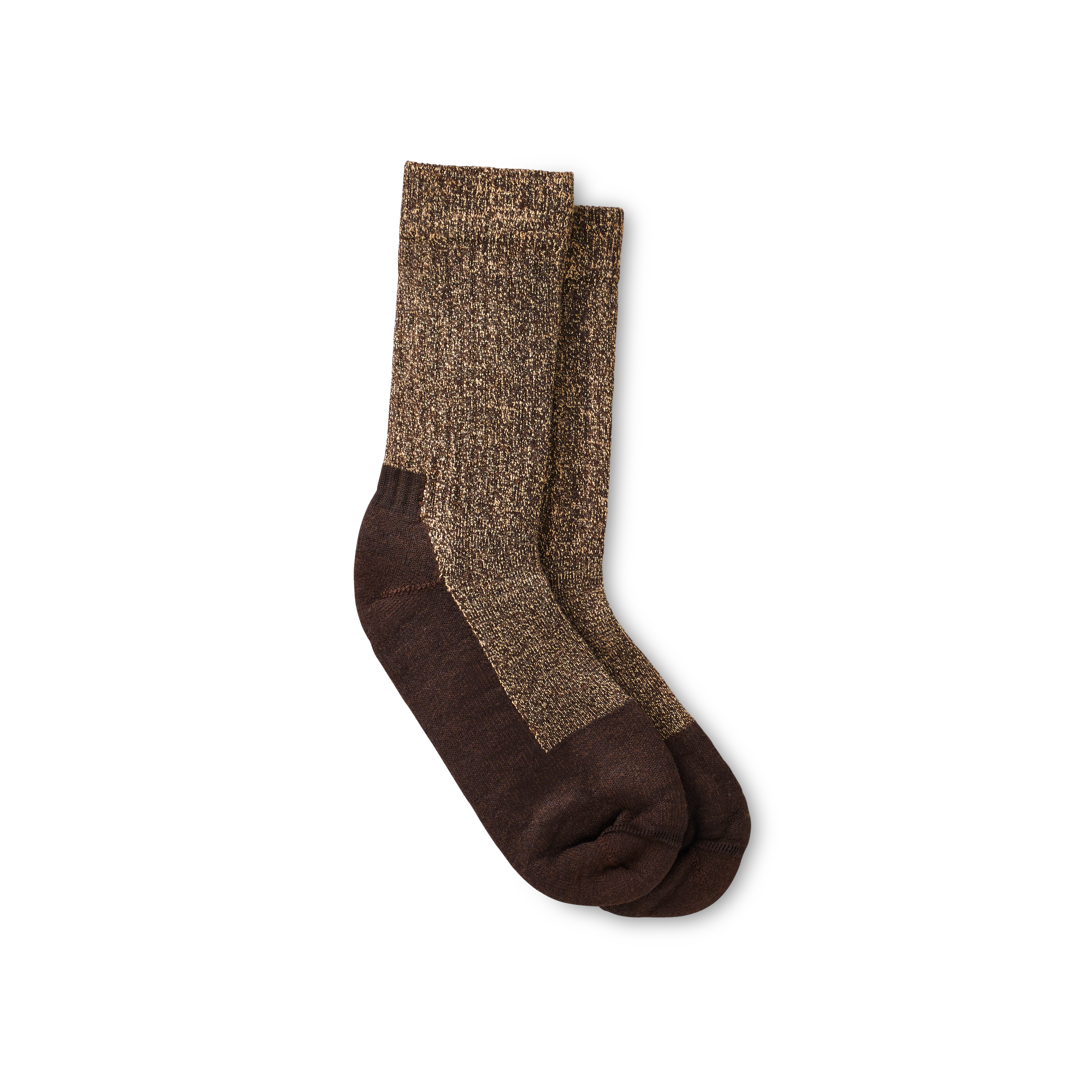 Red Wing Brown Deep Toe Capped Wool Sock 97640