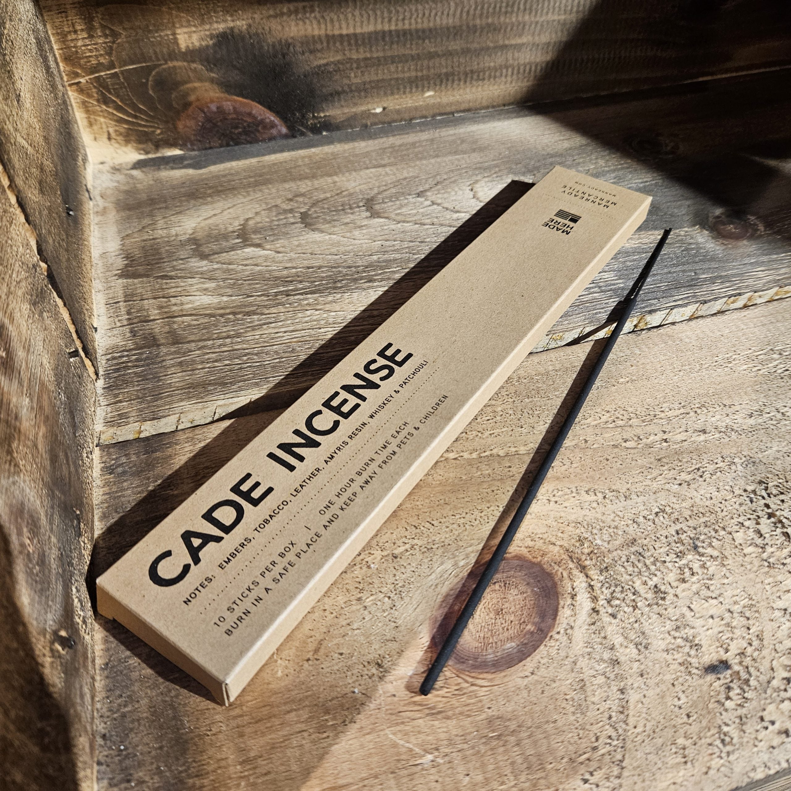 MANREADY MERCANTILE - Cade - Incense Sticks