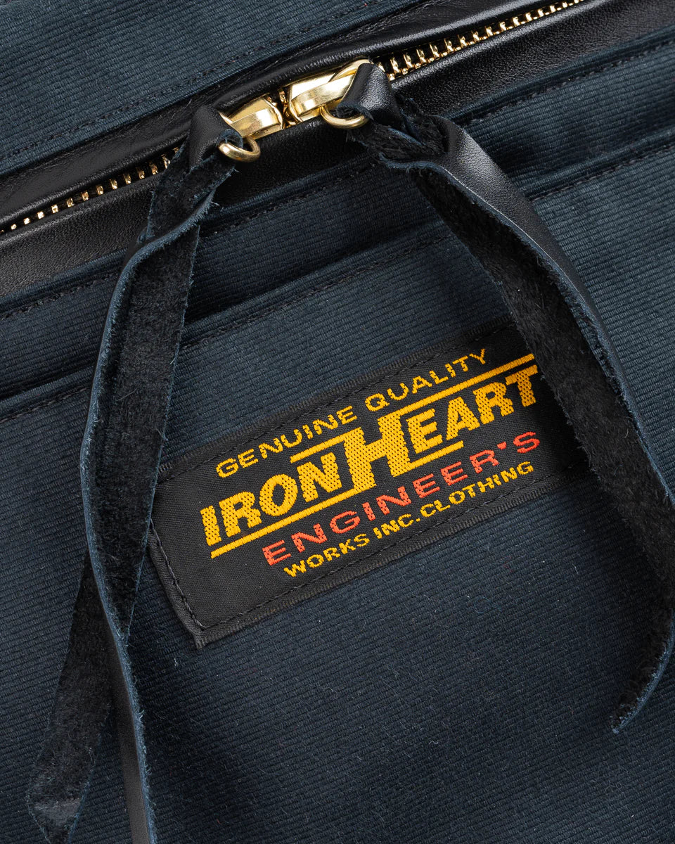 IRON HEART IHE-53 12oz Whipcord Waist Bag Navy