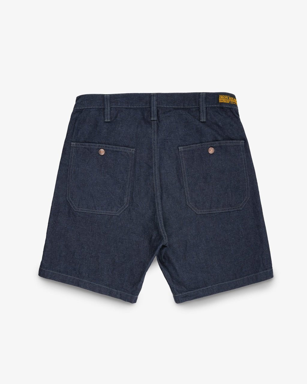 Iron Heart IH-741-IND - 10oz Double Front Denim Shorts - Indigo