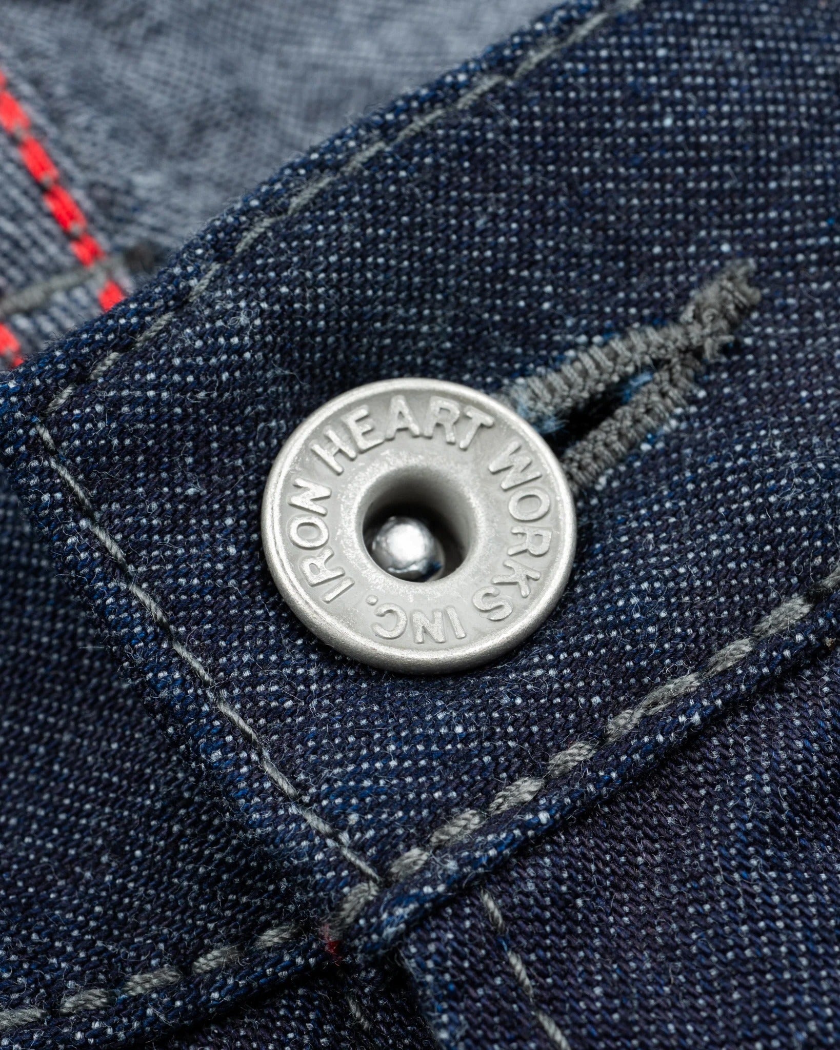 Iron Heart IH-741-IND - 10oz Double Front Denim Shorts - Indigo