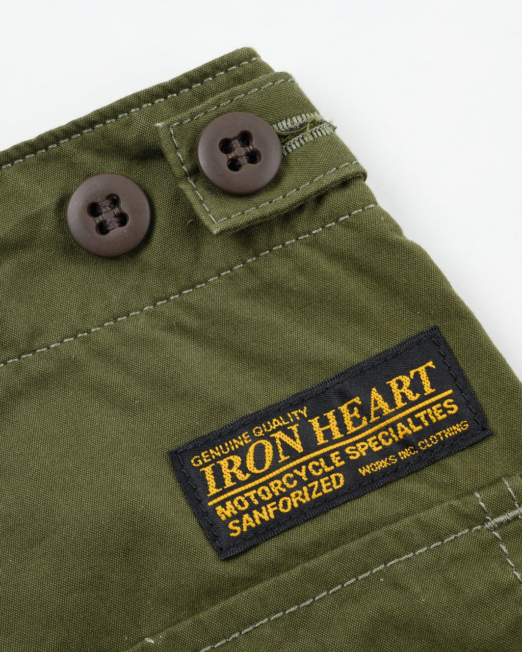 IRON HEART - IH-745-ODG 4oz Cotton/Nylon Baker Pants - Olive Drab Green