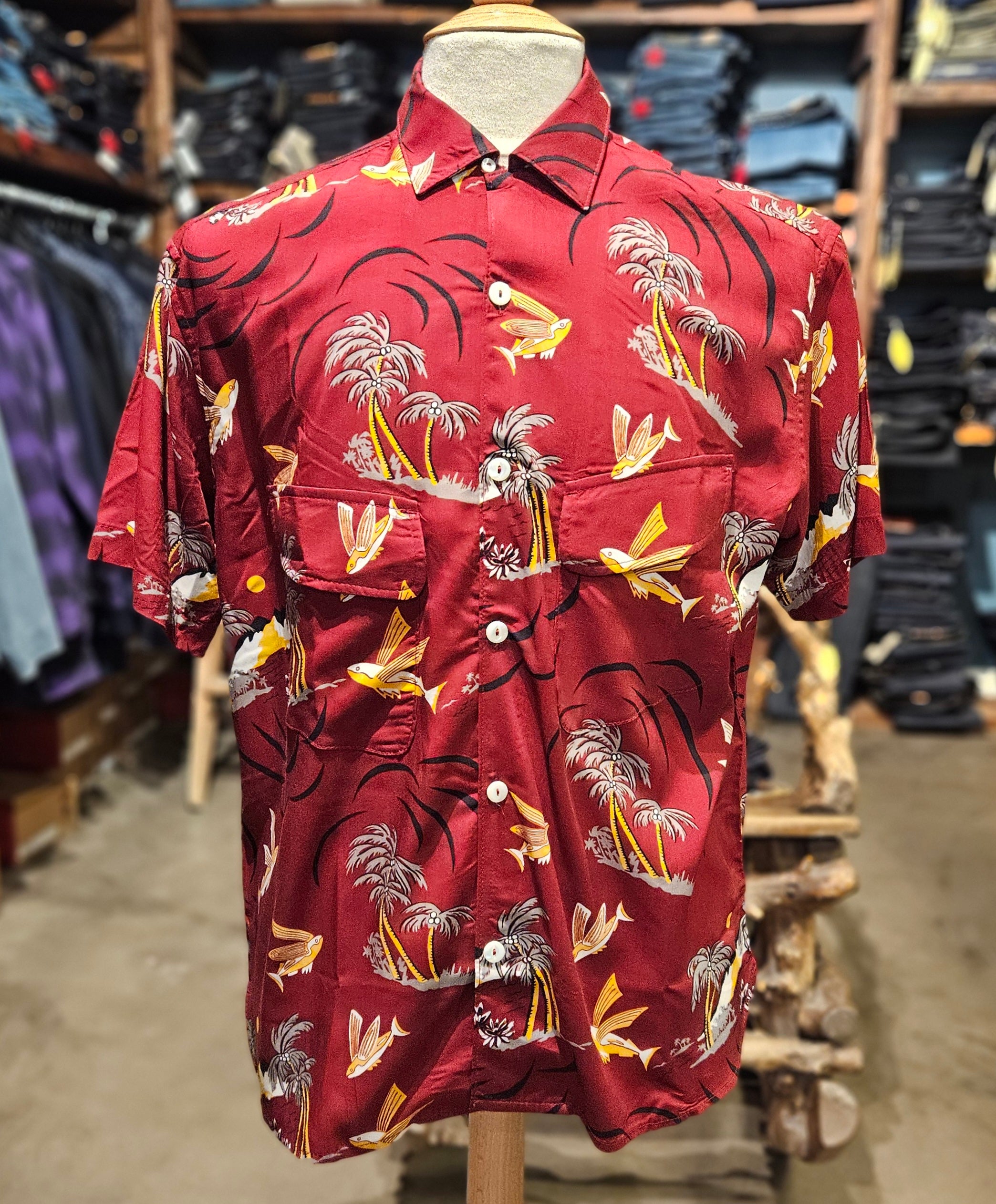 Freenote Cloth Dean Double Pocket - Flying Bird