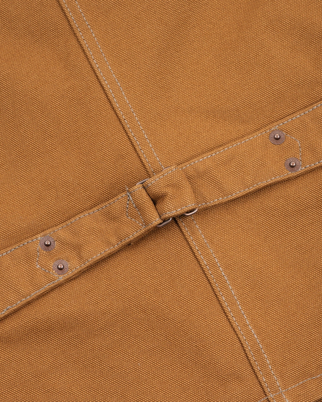 Iron Heart IHV-03-BRN 14oz 17oz Cotton Duck Work Vest - Brown