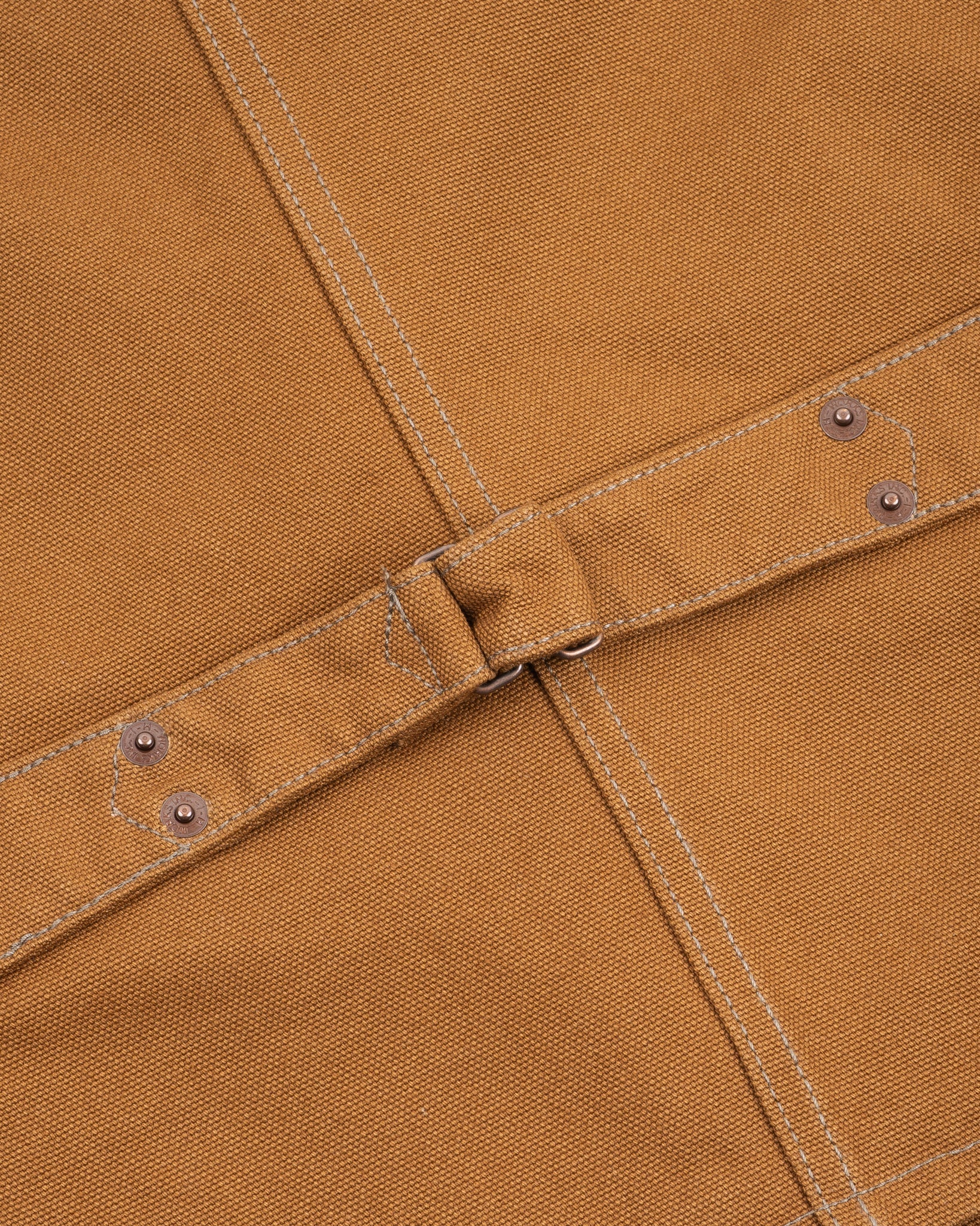 Iron Heart IHV-03-BRN 14oz 17oz Cotton Duck Work Vest - Brown