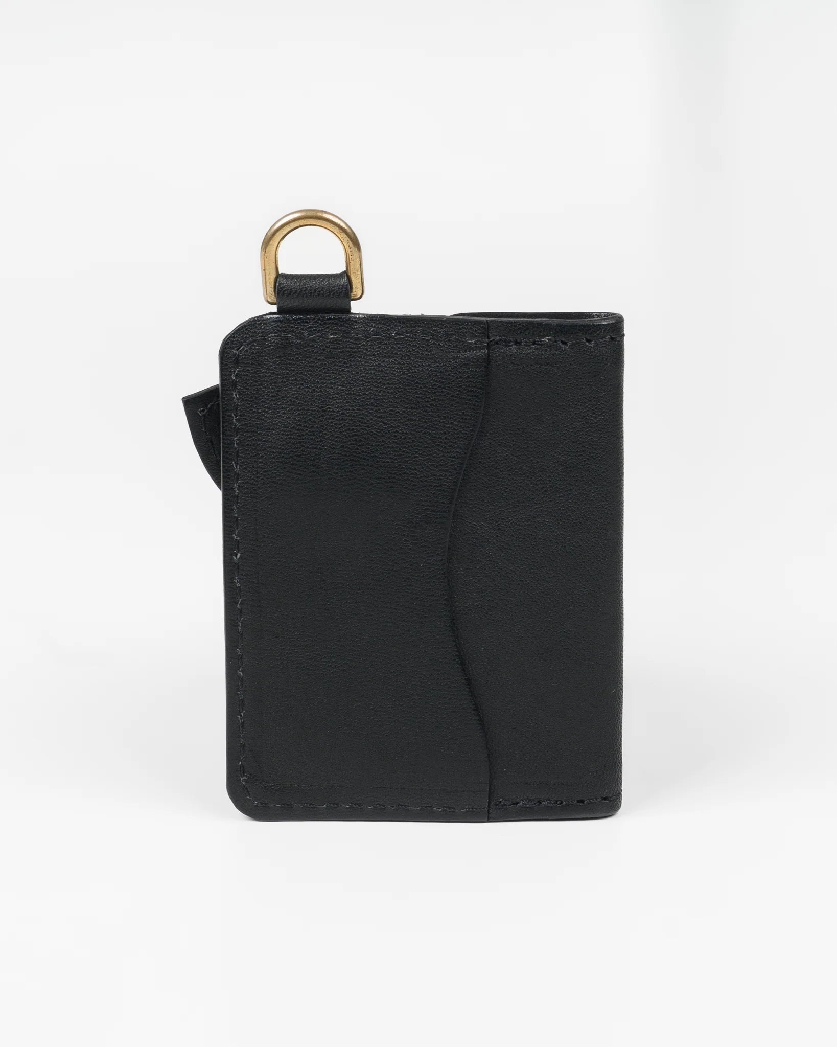 OGL Horsehide Concho Cardholder - Black
