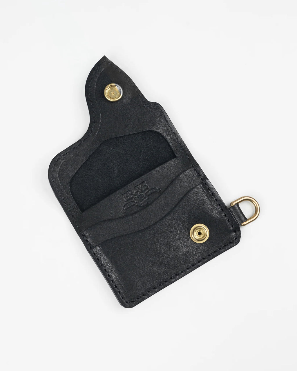 OGL Horsehide Concho Cardholder - Black