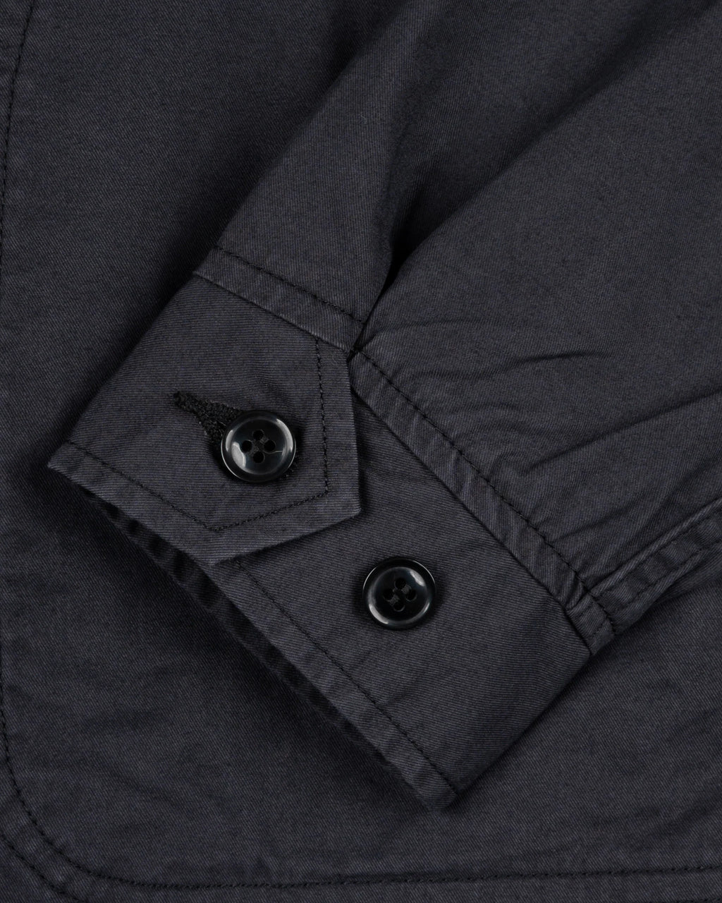 Iron Heart HJ-165-BLK 6.2oz Serge Drizzler Jacket - Black