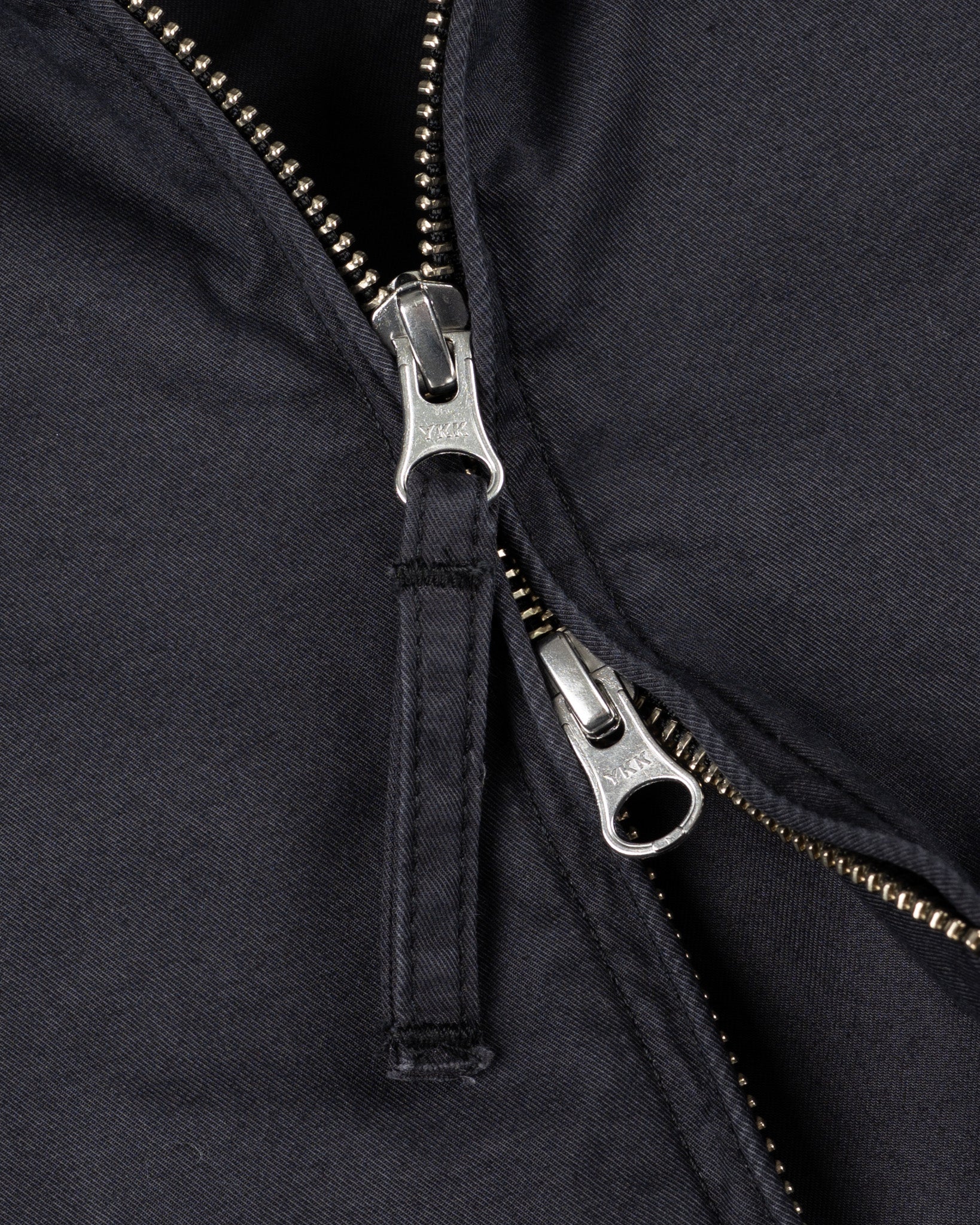 Iron Heart HJ-165-BLK 6.2oz Serge Drizzler Jacket - Black