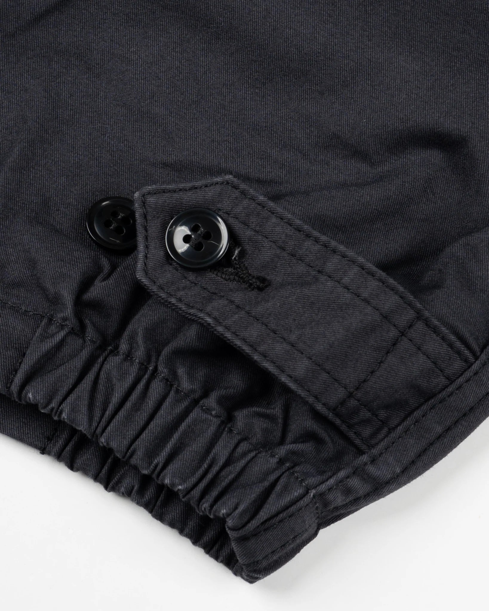 Iron Heart HJ-165-BLK 6.2oz Serge Drizzler Jacket - Black