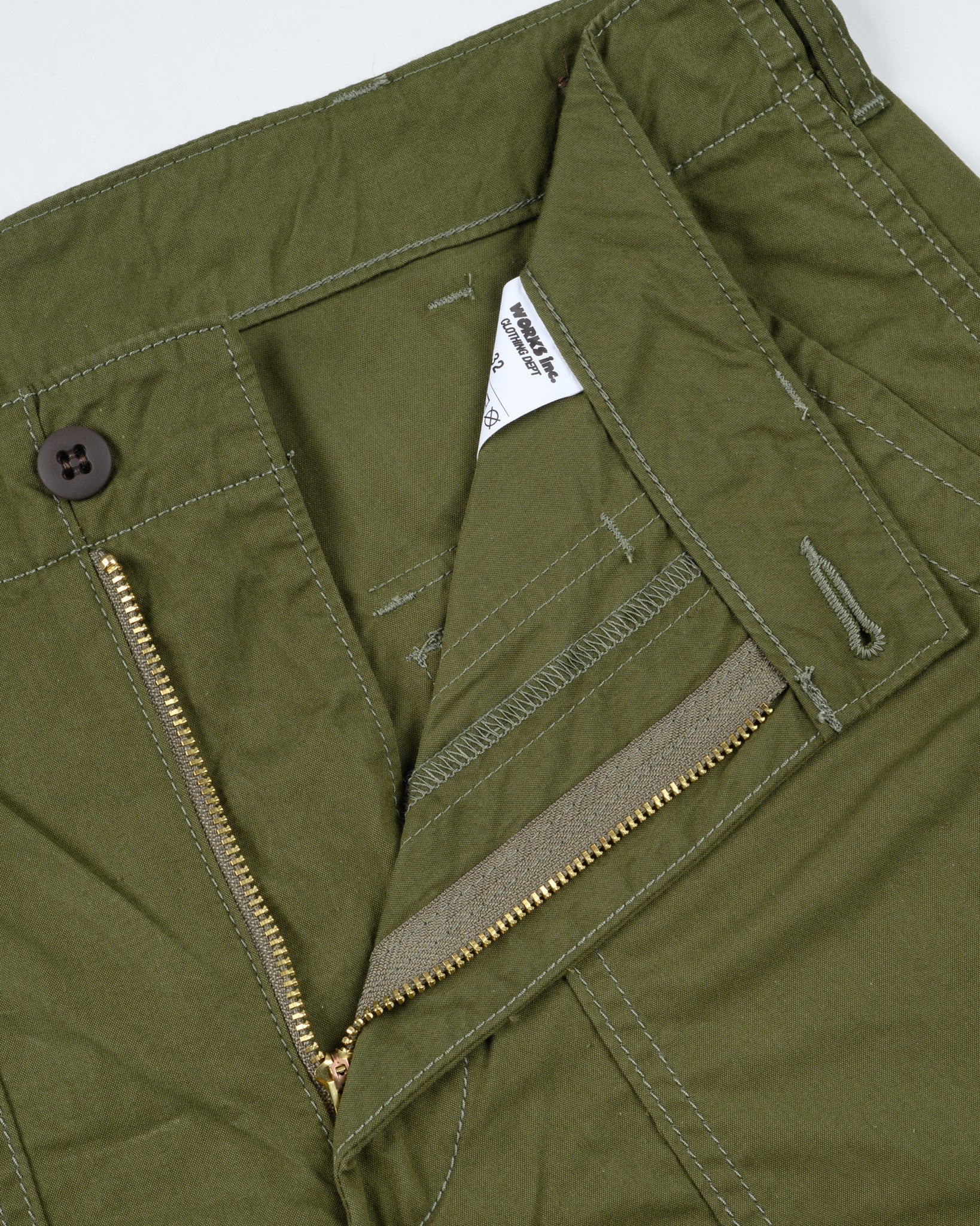 IRON HEART - IH-745-ODG 4oz Cotton/Nylon Baker Pants - Olive Drab Green