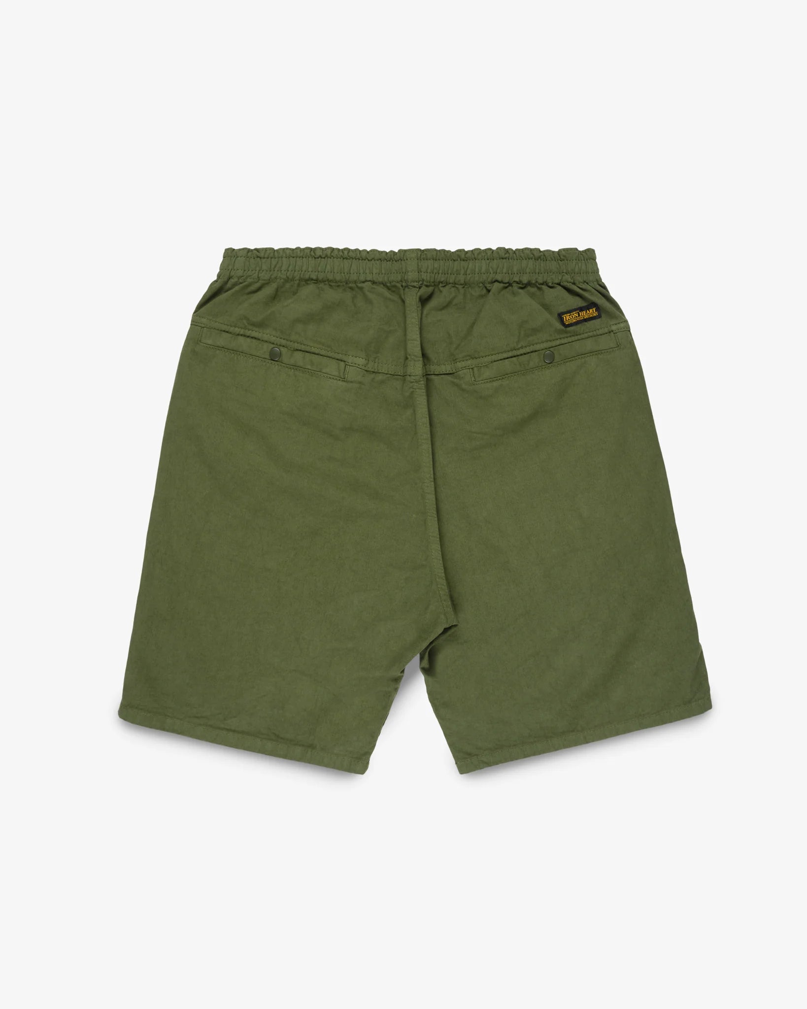 IRON HEART - Cotton Easy Shorts - Olive IH-729-OLV