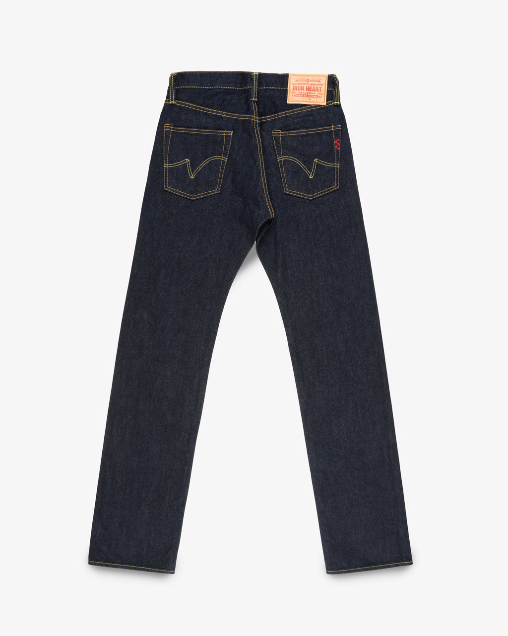 IH-634S-142 14oz Selvedge Denim Straight Cut Jeans - Indigo