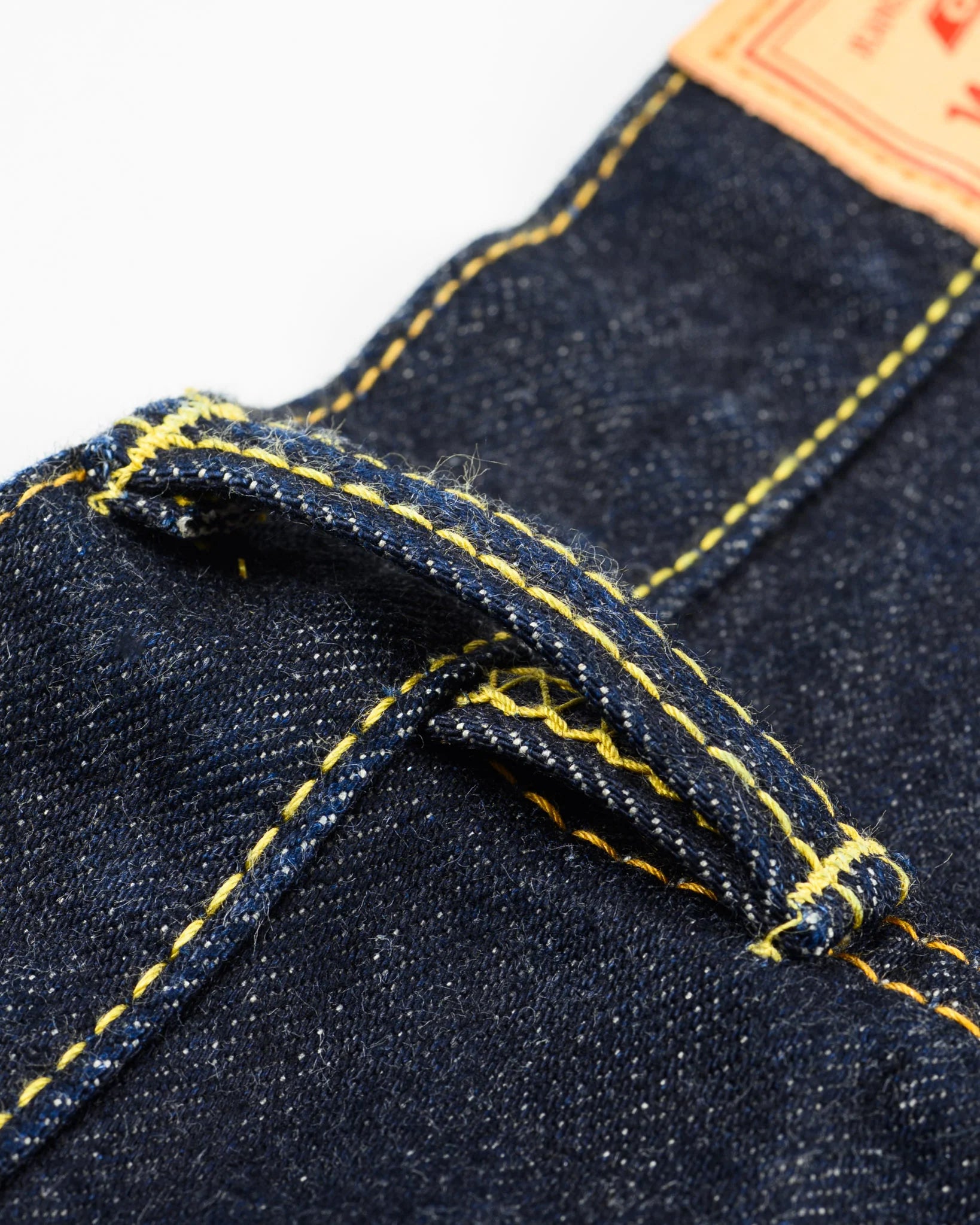IH-634S-142 14oz Selvedge Denim Straight Cut Jeans - Indigo