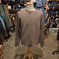 Merz b. Schwanen Merino Wool/Cashmere Waffle Knit Pullover - Grain